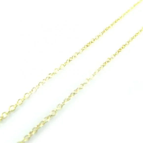 Tiffany & Co. Elsa Peretti By The Yard Necklace 18K YG Diamond 0.05ct - Picture 6 of 9